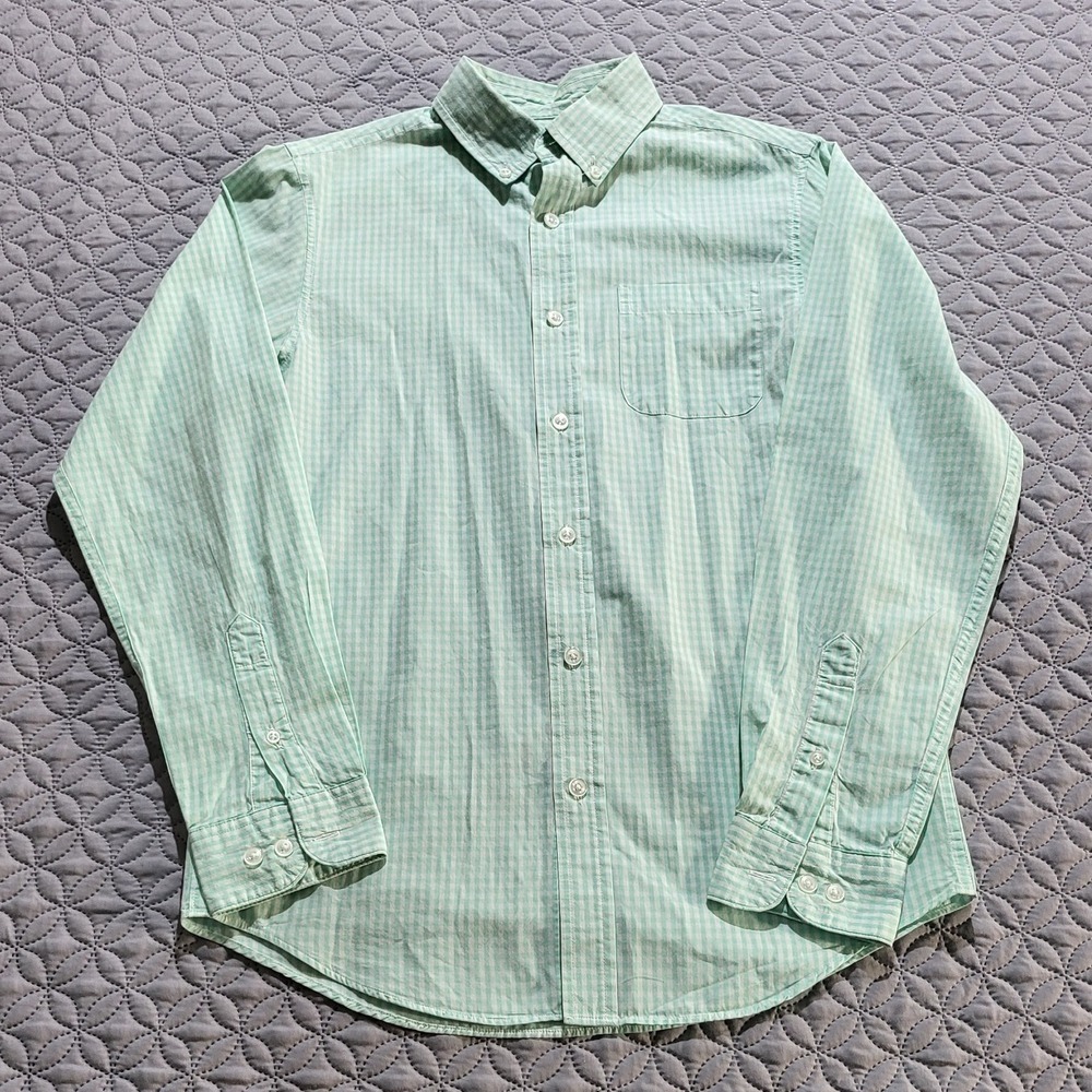 Class Cub Boy's Button Down Shirt Long Sleeve Casual Dress Shirt Size 14/16